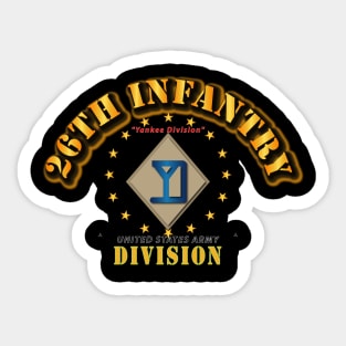 26th Infantry Division -  Yankee Division Sticker